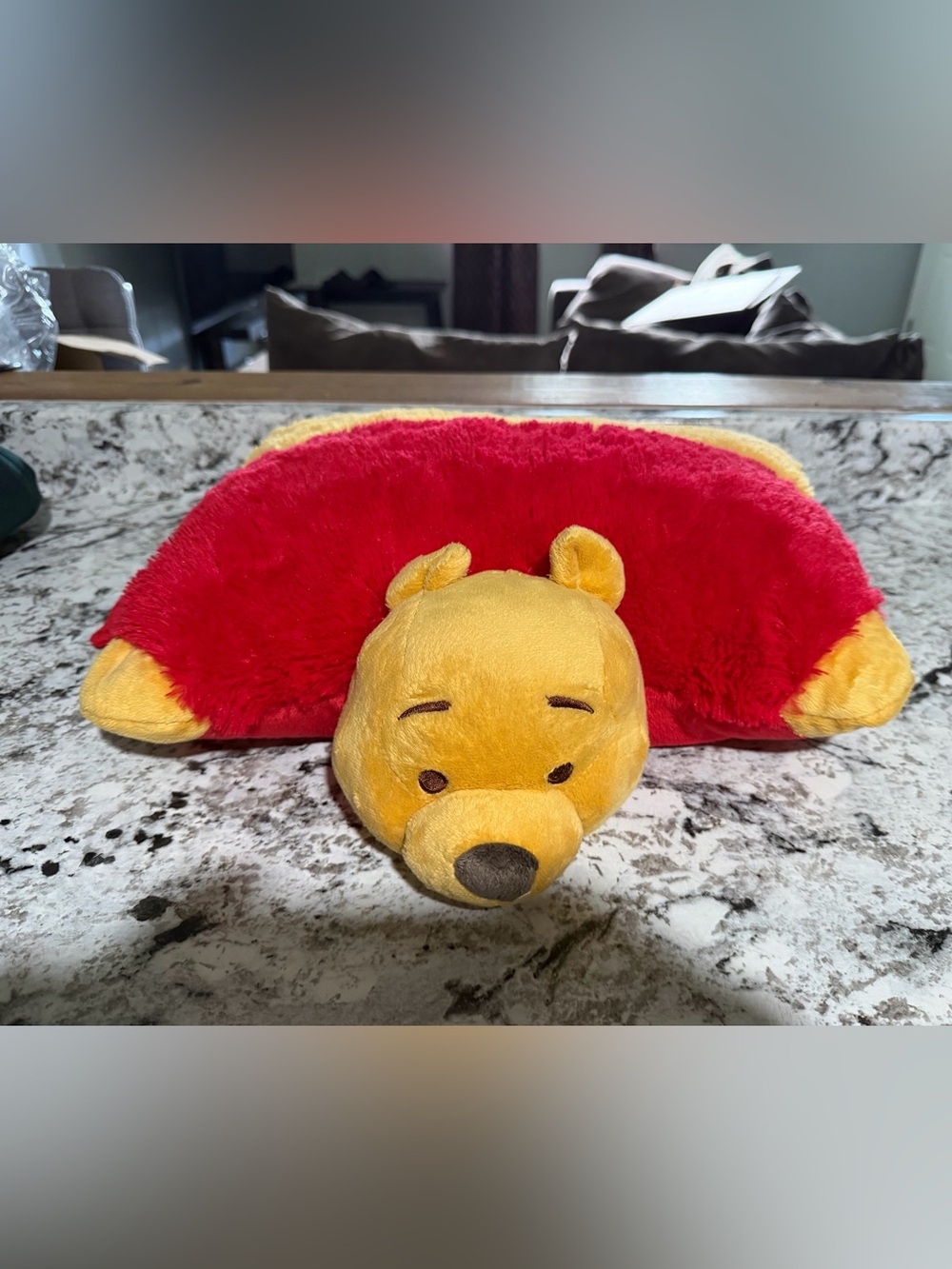 Disney Parks Winnie the Pooh Pillow Pets Bear Collection Stuffed Animal